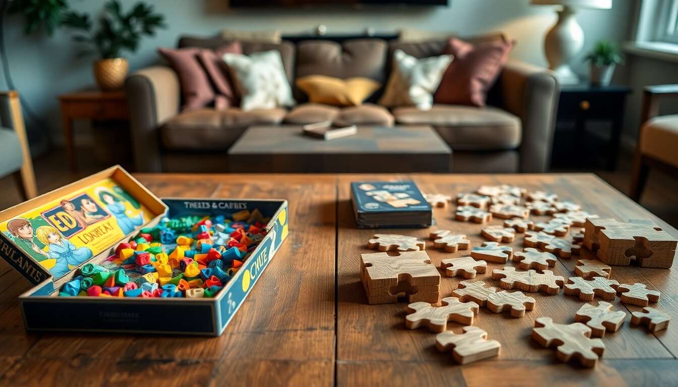 Jeux de société vs.  puzzles en bois : comparatif ludique