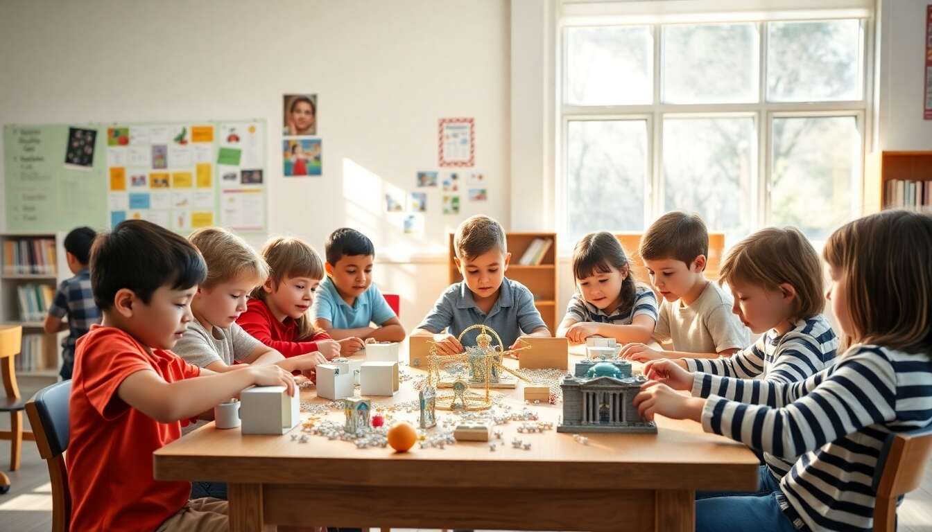 Le rôle éducatif des puzzles 3D dans l'apprentissage scolaire