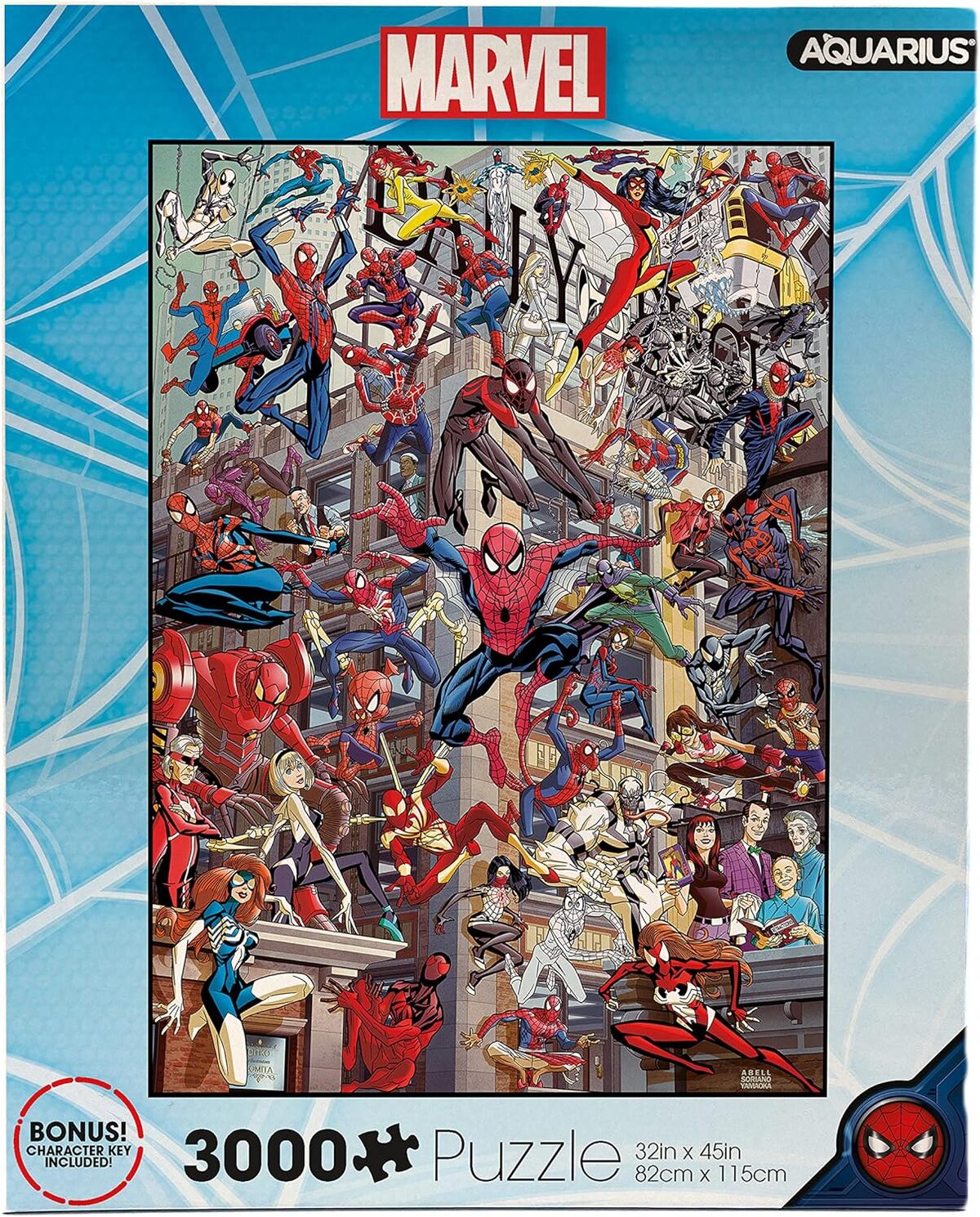 Test du puzzle Marvel Spider-Man Aquarius 3000 pièces