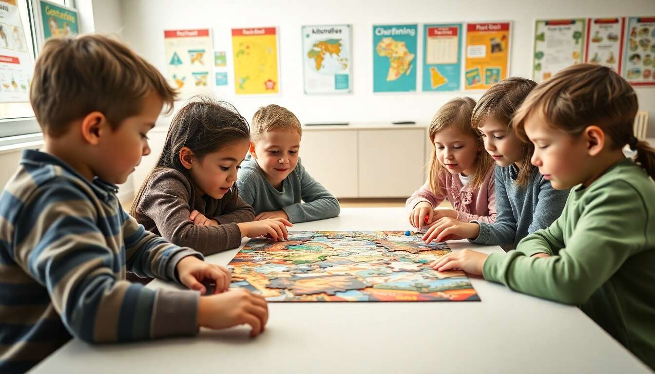 Impact des puzzles sur le développement cognitif