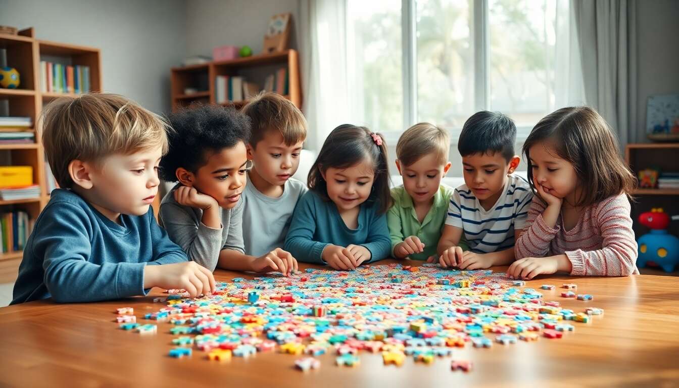 Impact des puzzles sur le développement intellectuel