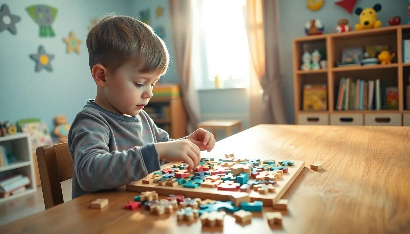 Bienfaits des puzzles en bois pour les enfants