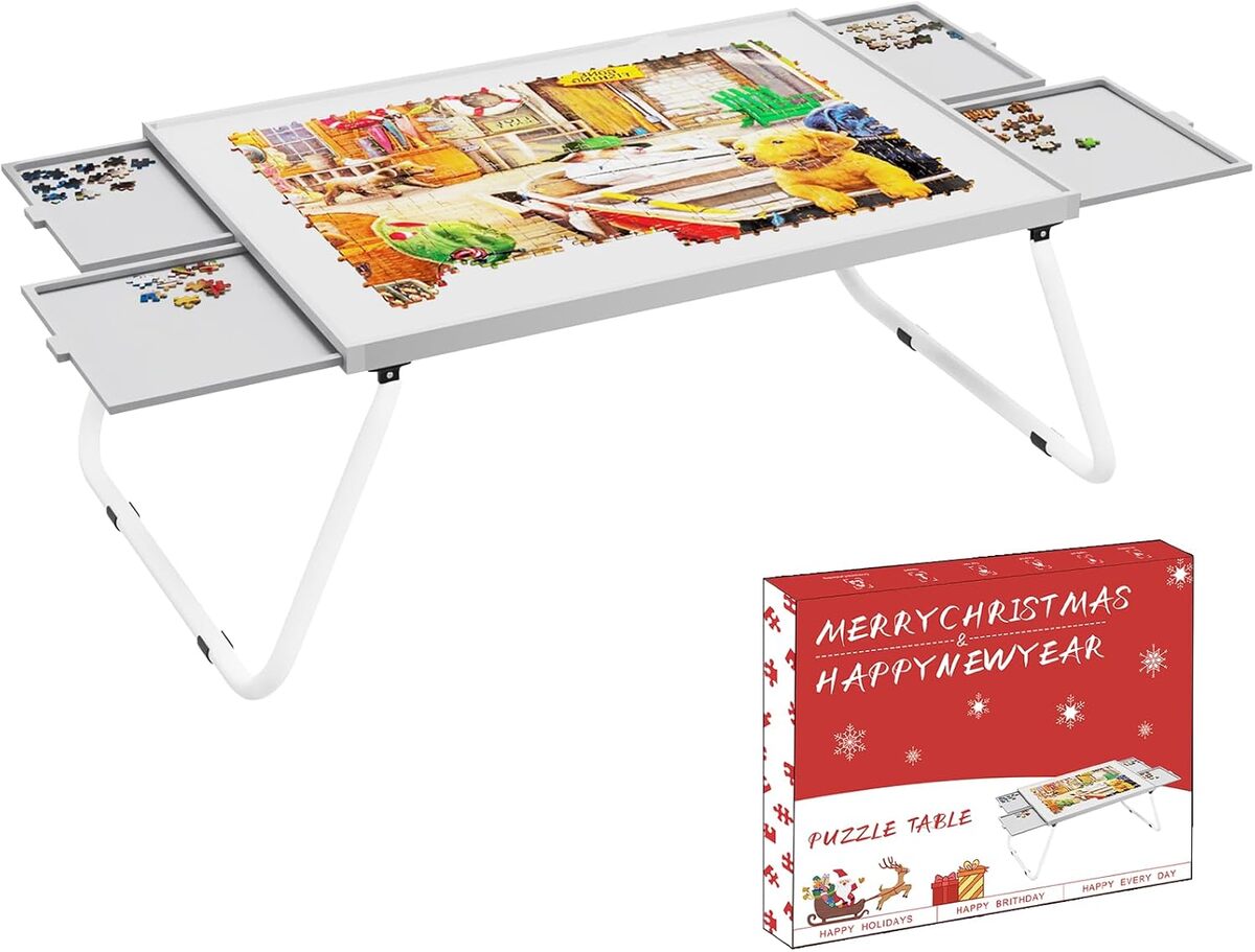 Test de la table de puzzle en métal 1500 pièces : praticité et design