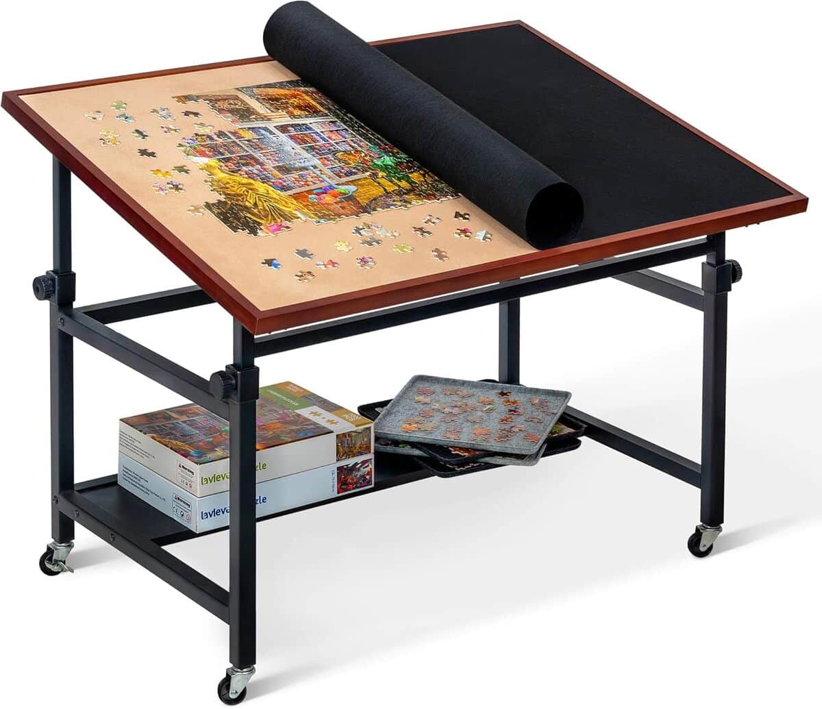 Test du chevalet Lavievert : une planche de puzzle pratique et modulable