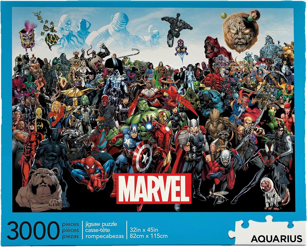 Test du puzzle 3000 pièces Marvel Cast : plongez dans l'univers des super-héros