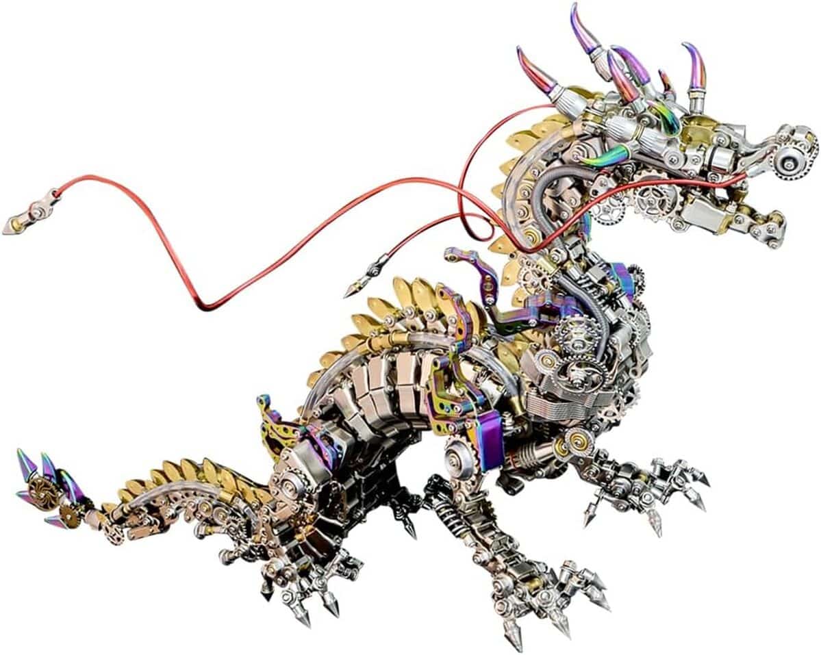 Test du puzzle 3D metal mechanical dragon : immersion totale