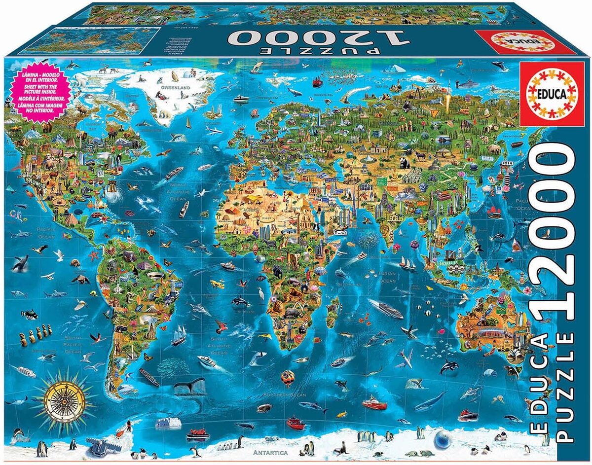 Test du puzzle Educa : 12000 pièces, une aventure XXL