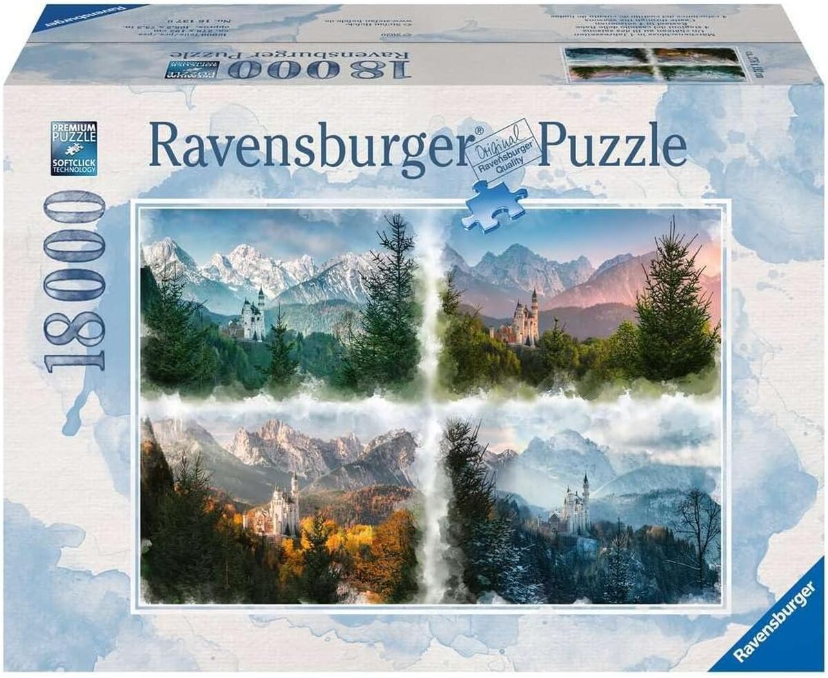 Test : puzzle Ravensburger 18000 pièces, un défi captivant
