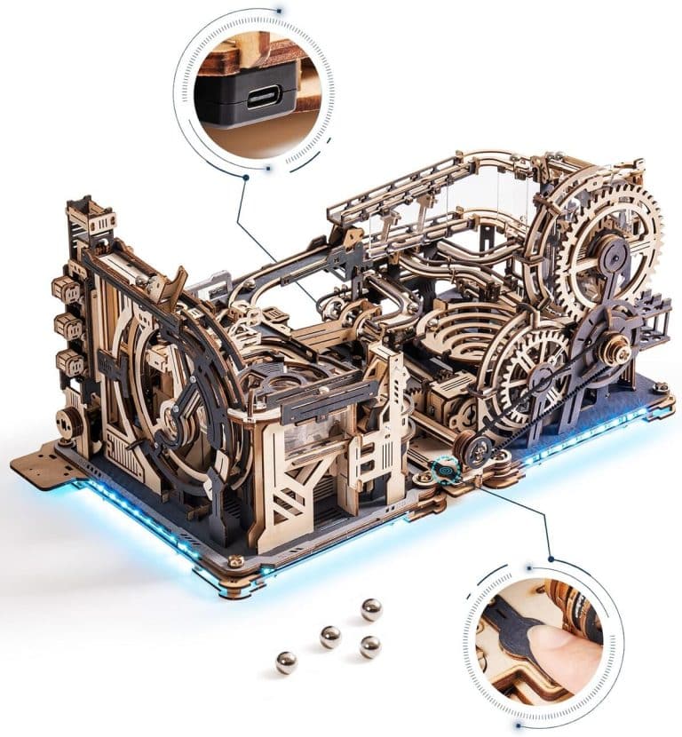 PUZZLE 3D BOIS| CIRCUIT À BILLES - La Boutique Atypique d'Ezio