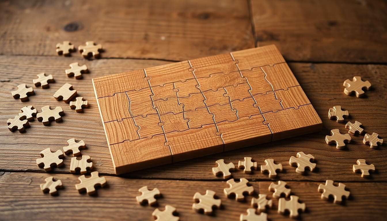 Origine et histoire des puzzles en bois