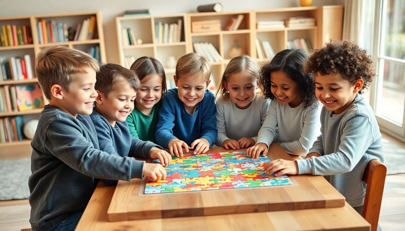 Les bienfaits des puzzles pour le développement des enfants : une activité ludique et éducative