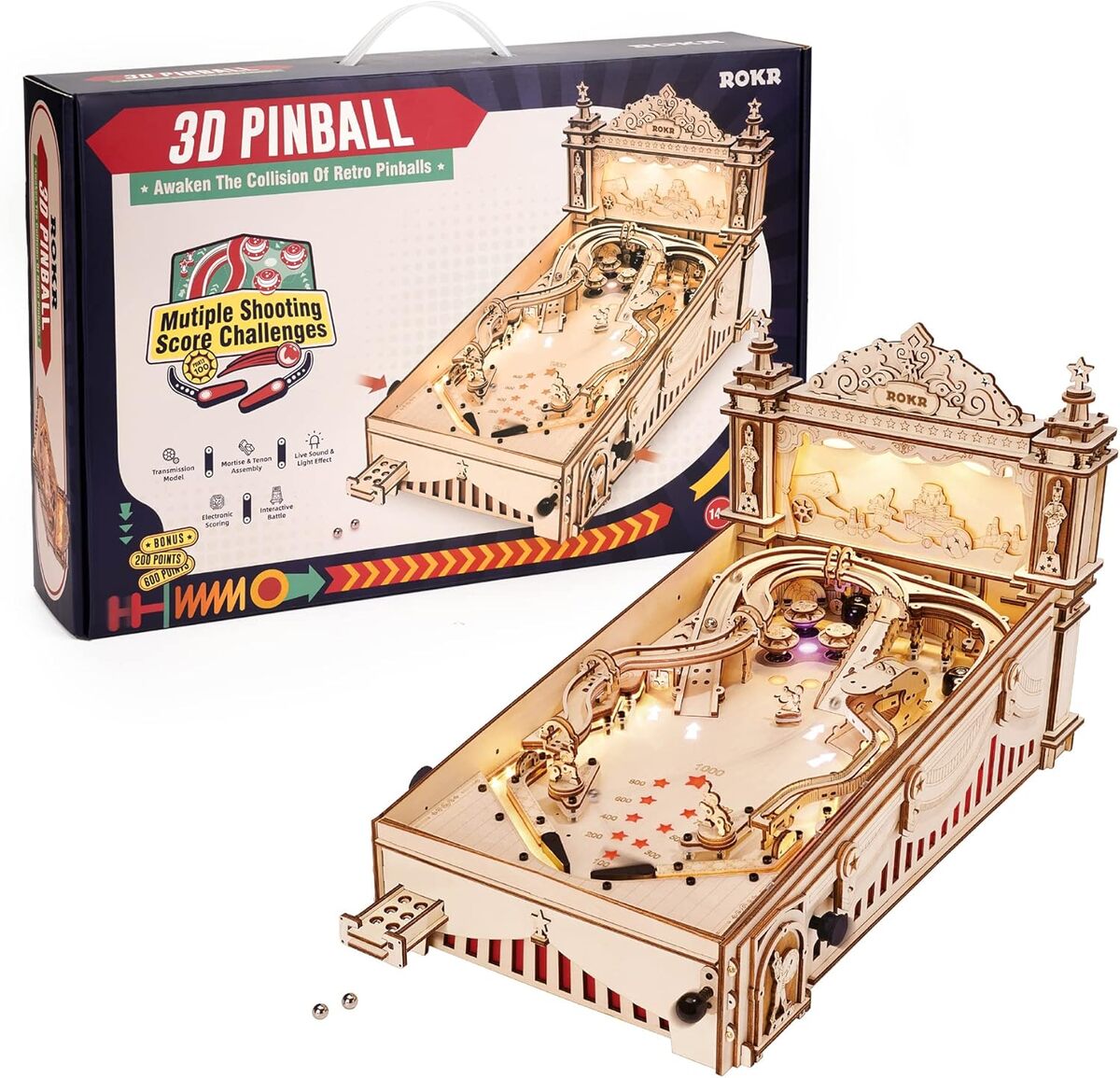 Test du kit ROKR 3D Pinball : plongez dans le rétro !