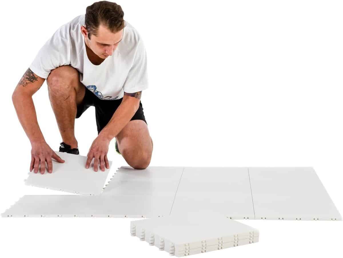 Test du plancher d'entraînement Hockey Revolution My Puzzle