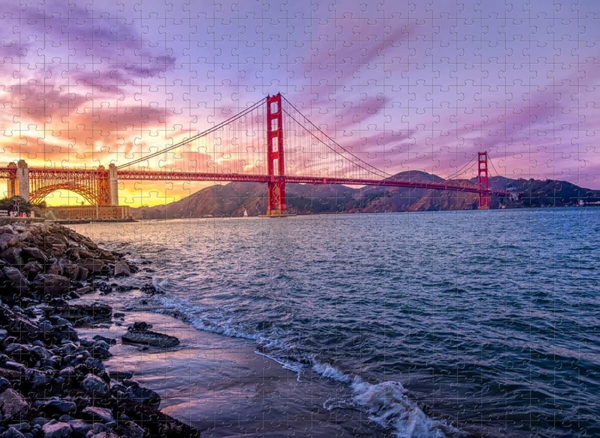 Test : puzzle Golden Gate Bridge 4000 pièces