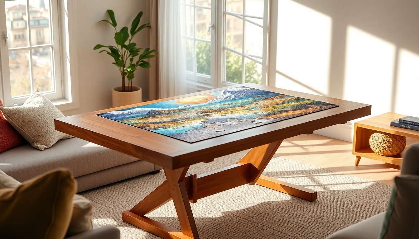 Top 5 des tables à puzzle ergonomiques