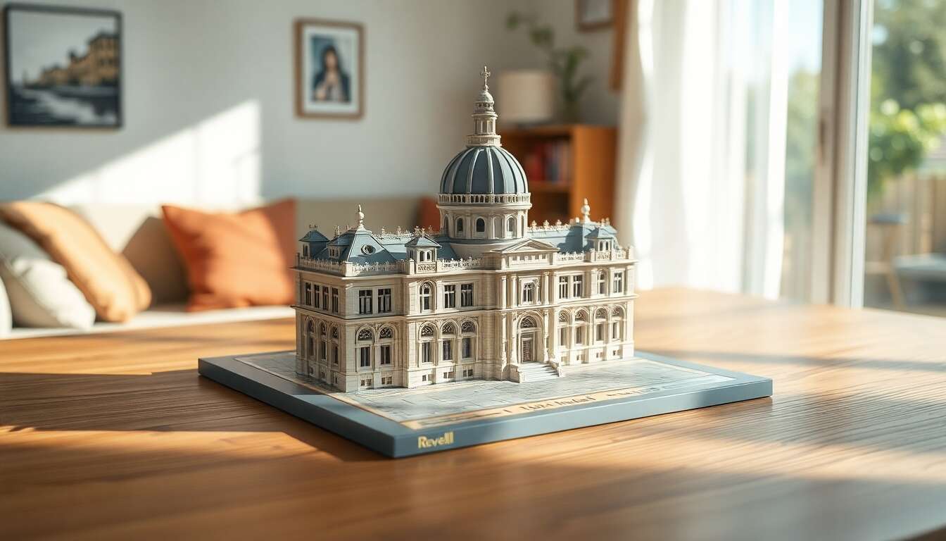 Revell et le monde fascinant des puzzles 3D à assembler soi-même