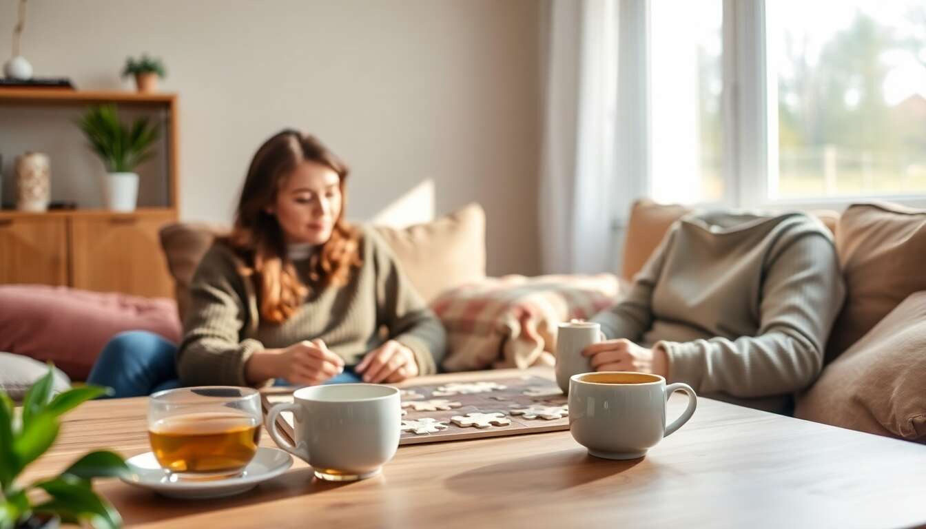 La détente et le bien-être avec les puzzles : une activité apaisante pour parents