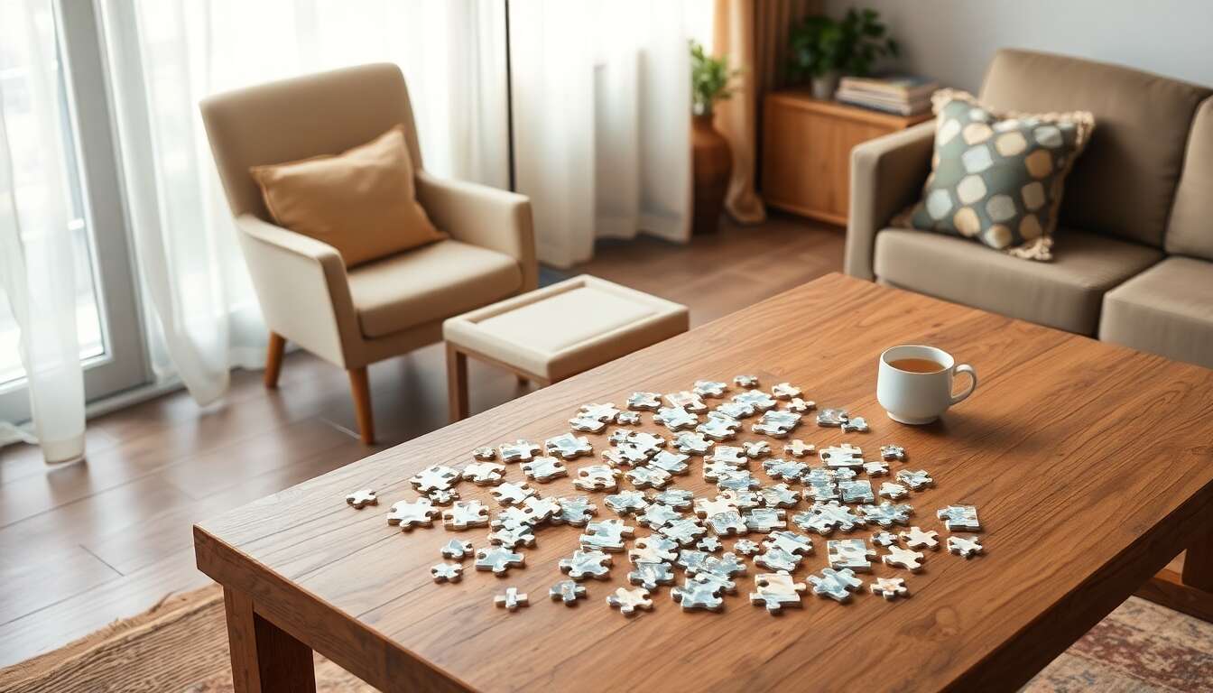 Comment entretenir sa table spéciale puzzles au quotidien