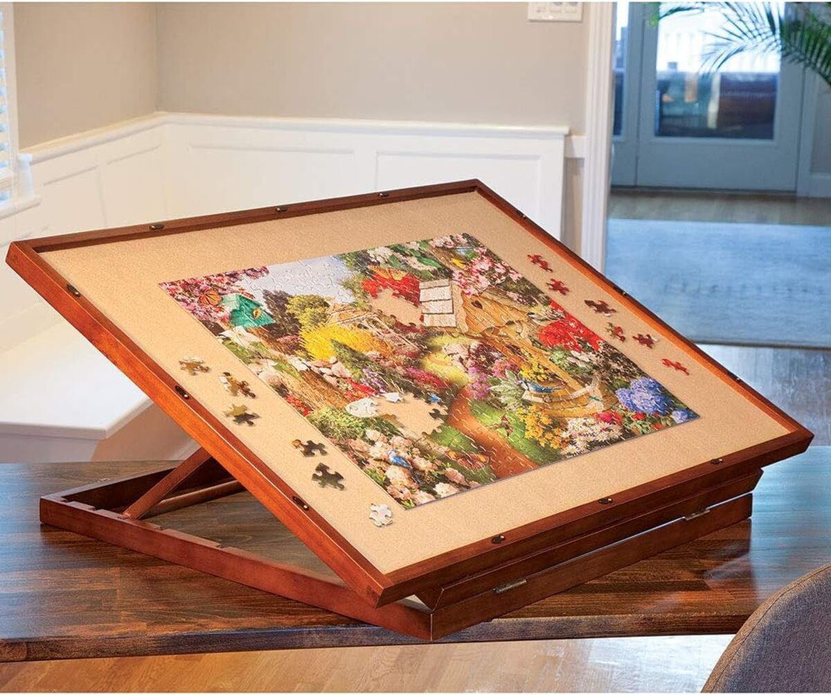 Test du chevalet de puzzle pivotant Bits and Pieces : l'accessoire de luxe pour vos puzzles