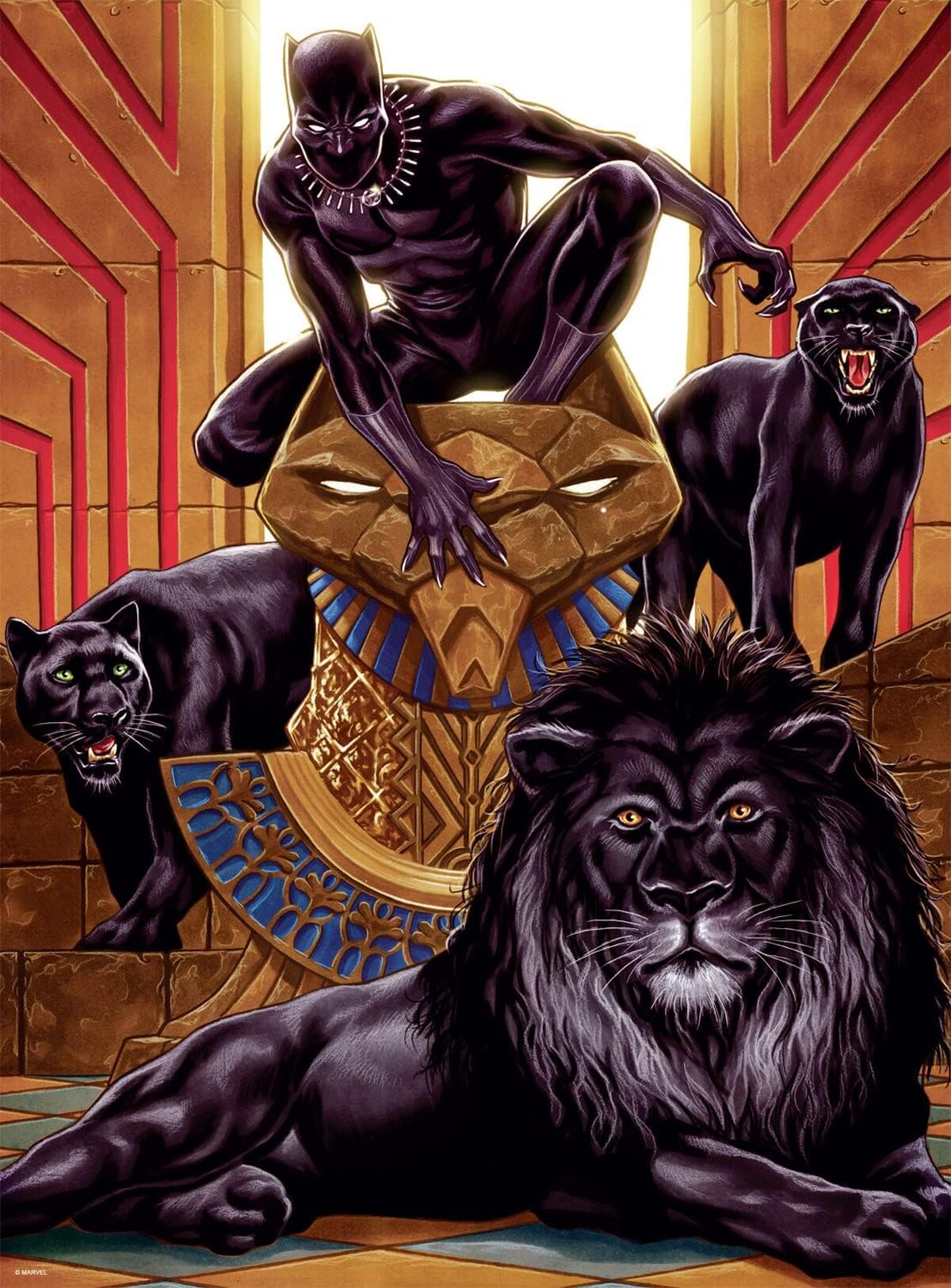 Test du puzzle Black Panther Marvel 1000 pièces