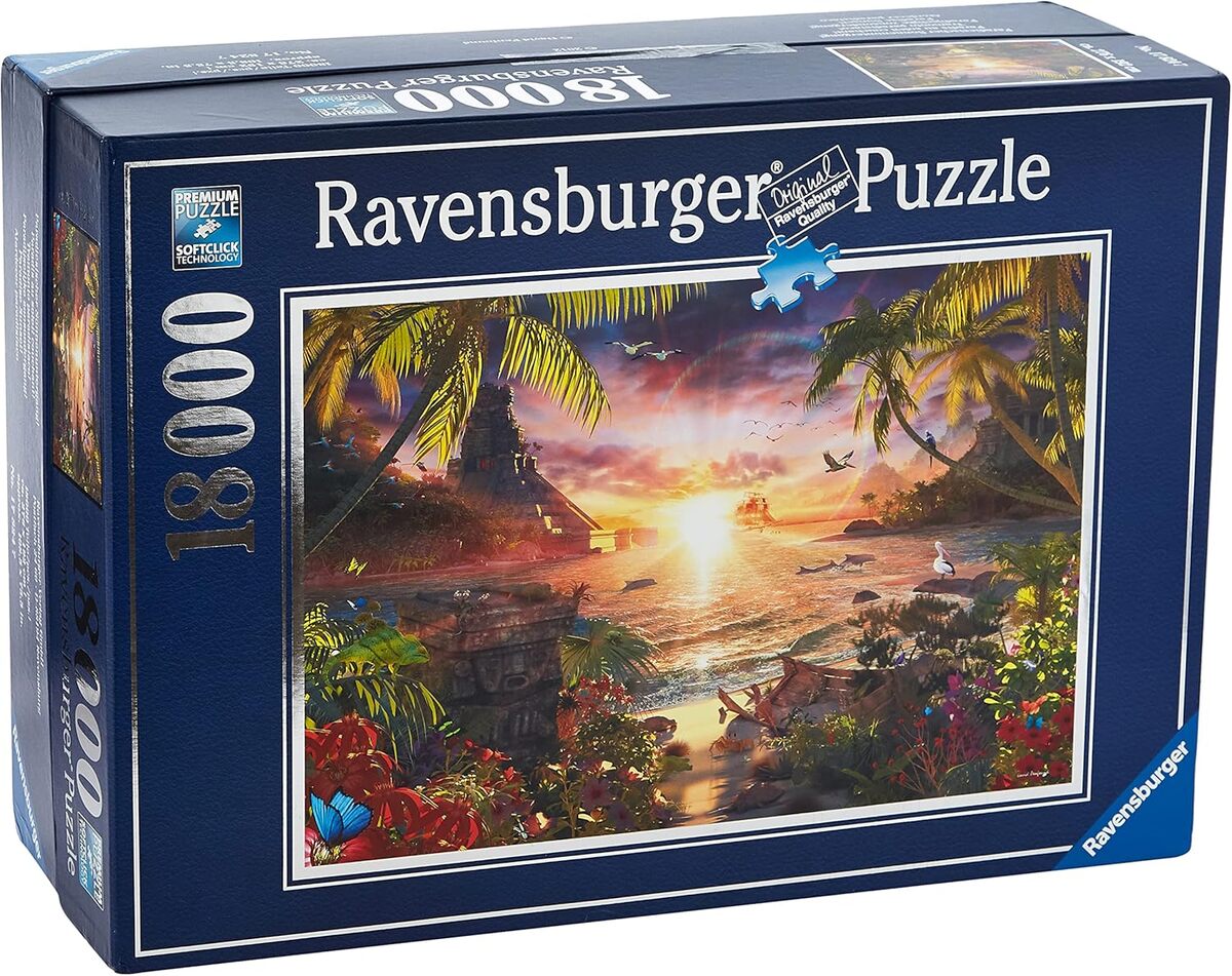 Test du puzzle Ravensburger Paradis au Soleil couchant 18000 pièces