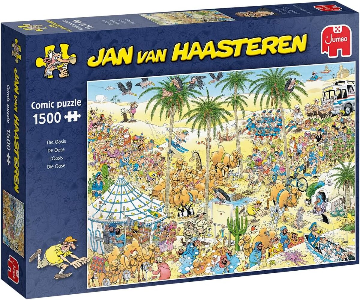 Test : puzzle Jumbo The Oasis 1500 pièces, plongez dans le défi