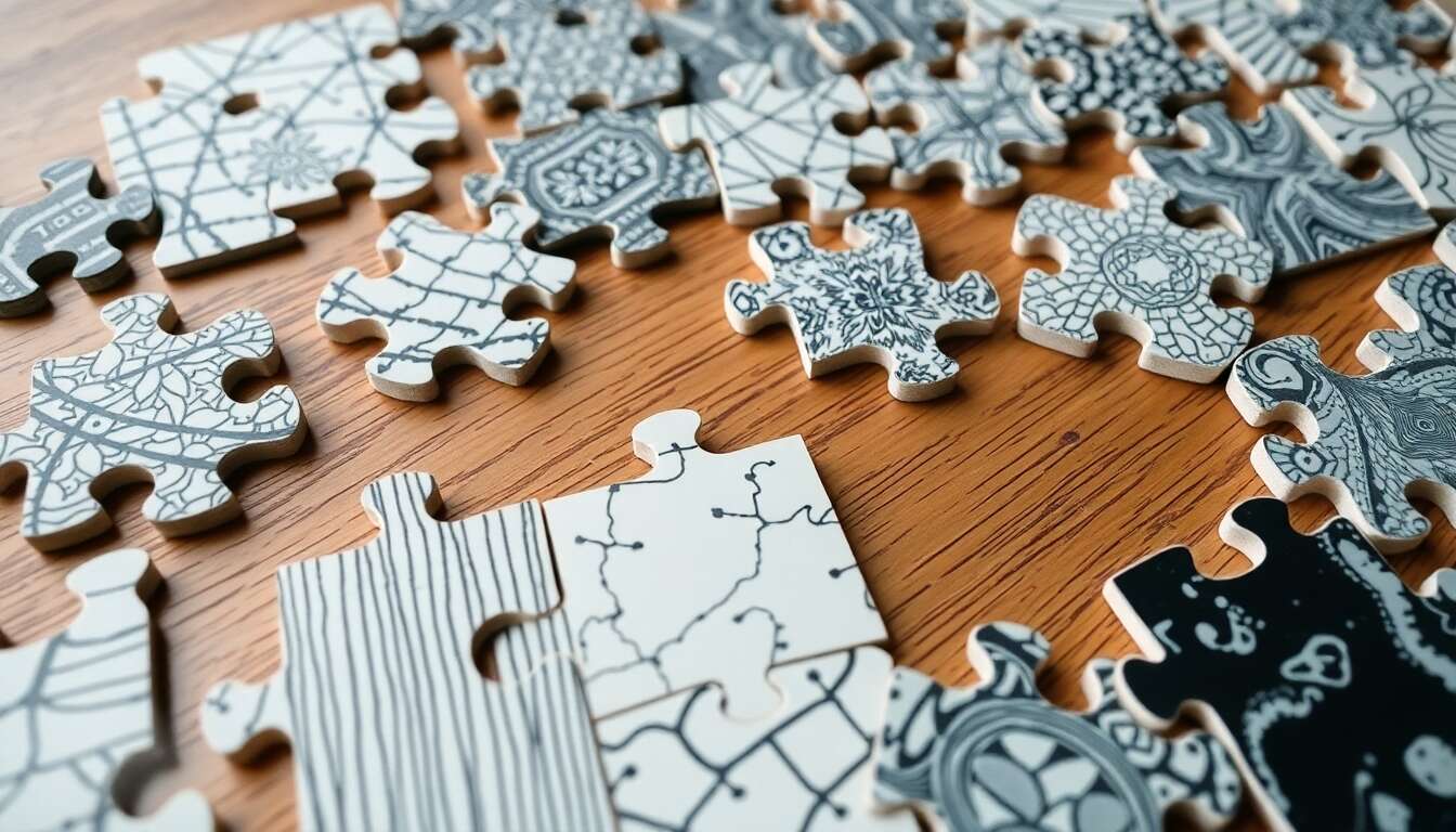 Textures et motifs abstraits : comment les sélectionner judicieusement pour un puzzle réussi?