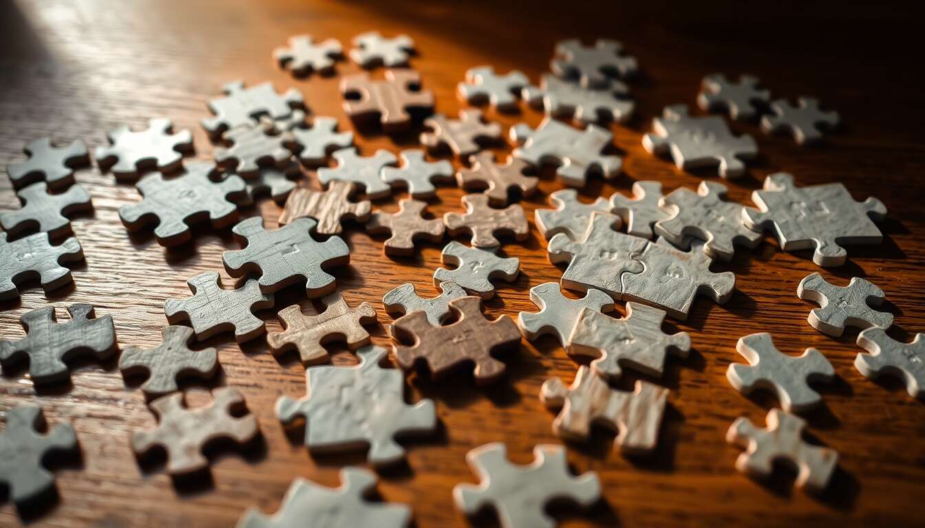 Différentes formes de pièces de puzzle expliquées