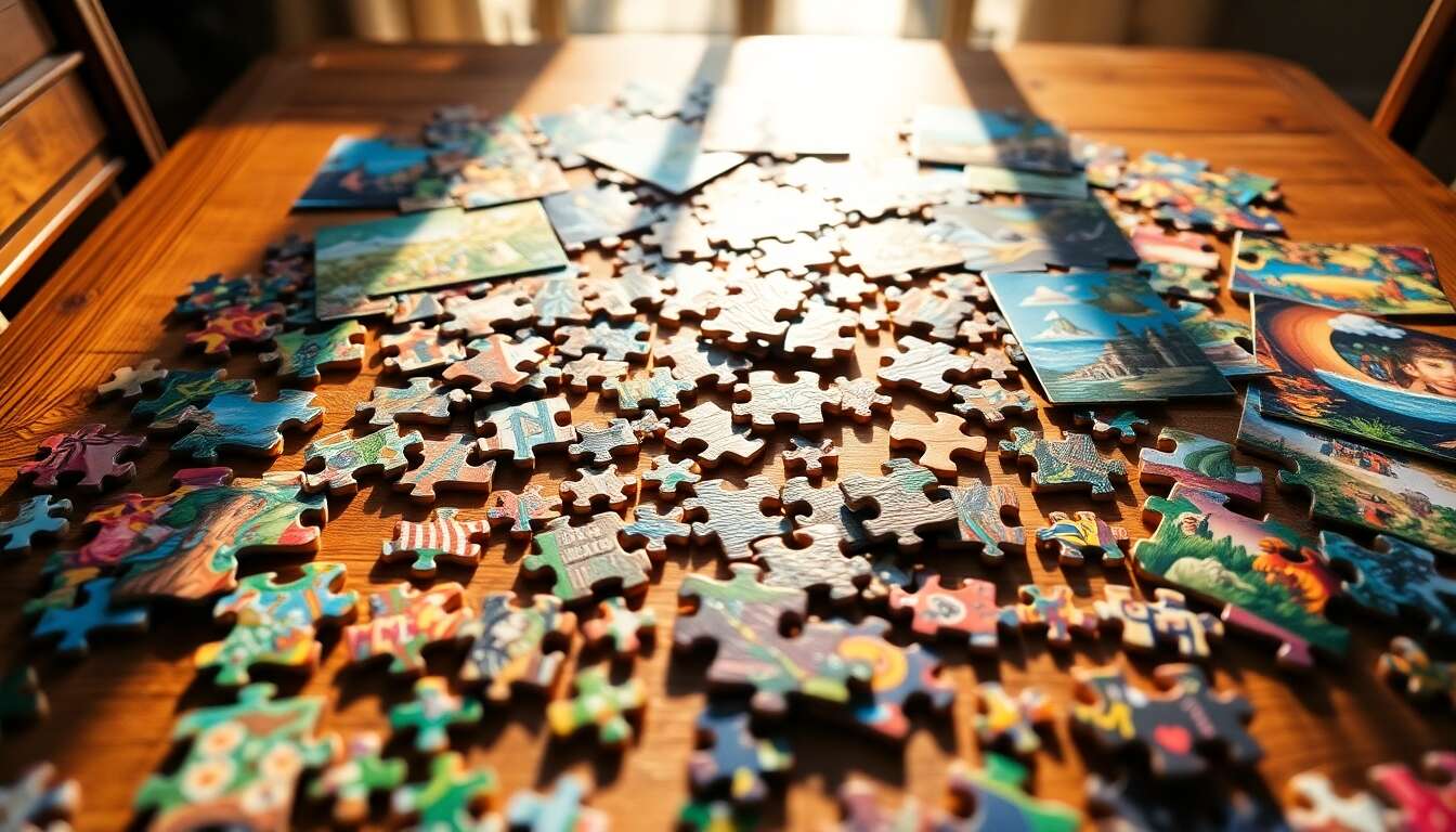 Gibsons et le monde merveilleux des puzzles
