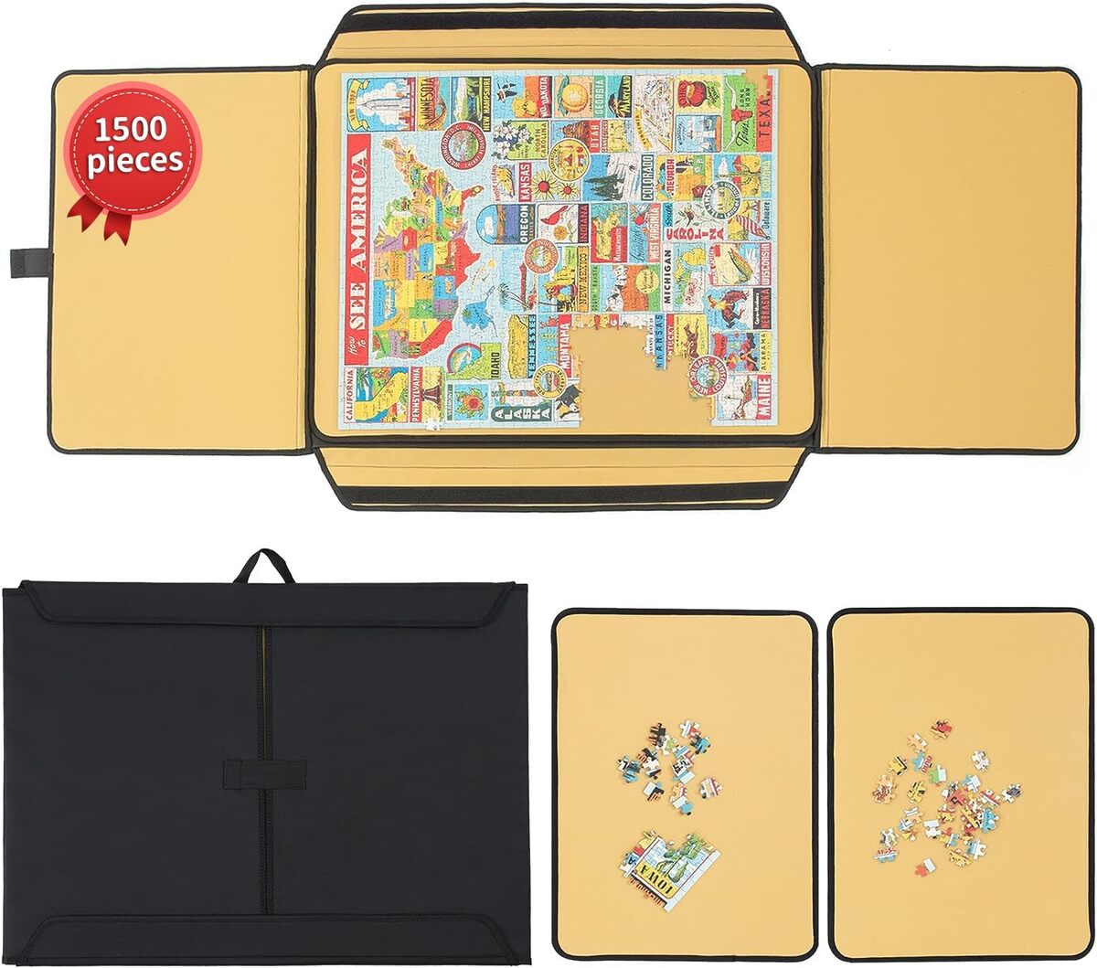 Test de la planche de puzzle portable KROFEM 1500 pièces