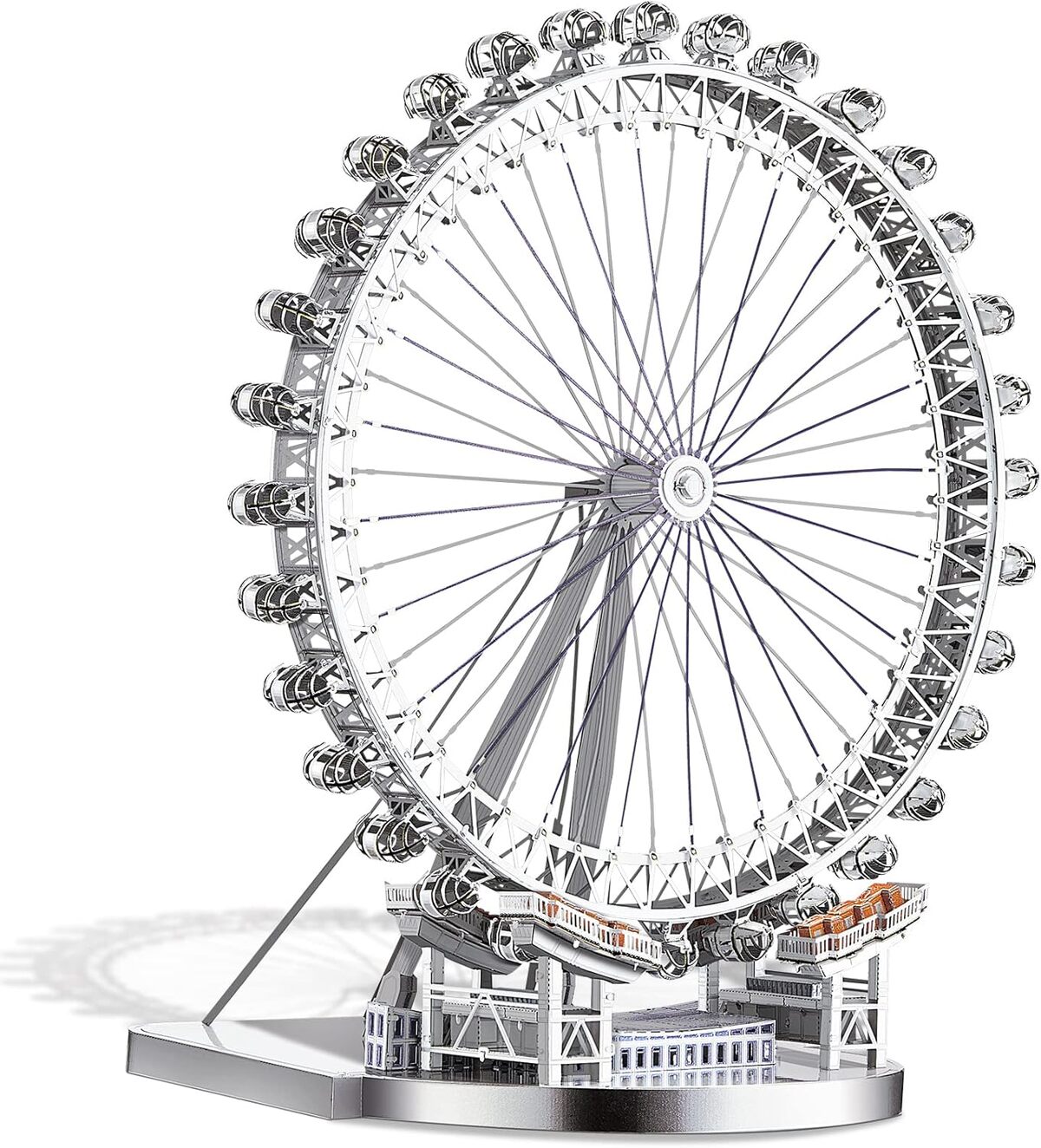 Test du casse-tête 3D en métal Piececool : l'architecture des grands yeux de Londres