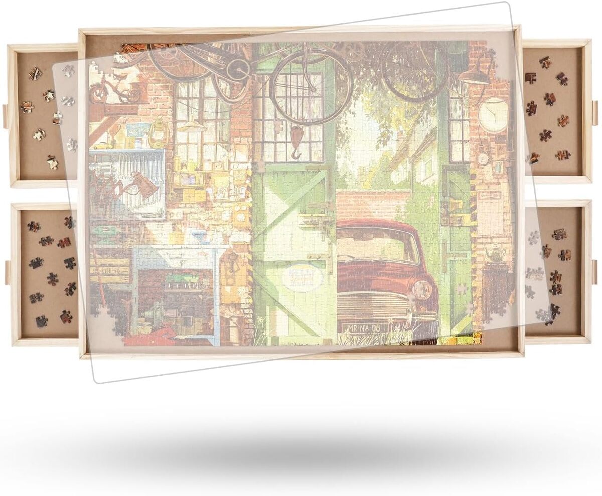 Test du plateau tournant pour puzzle Ravensburger 2025 pièces