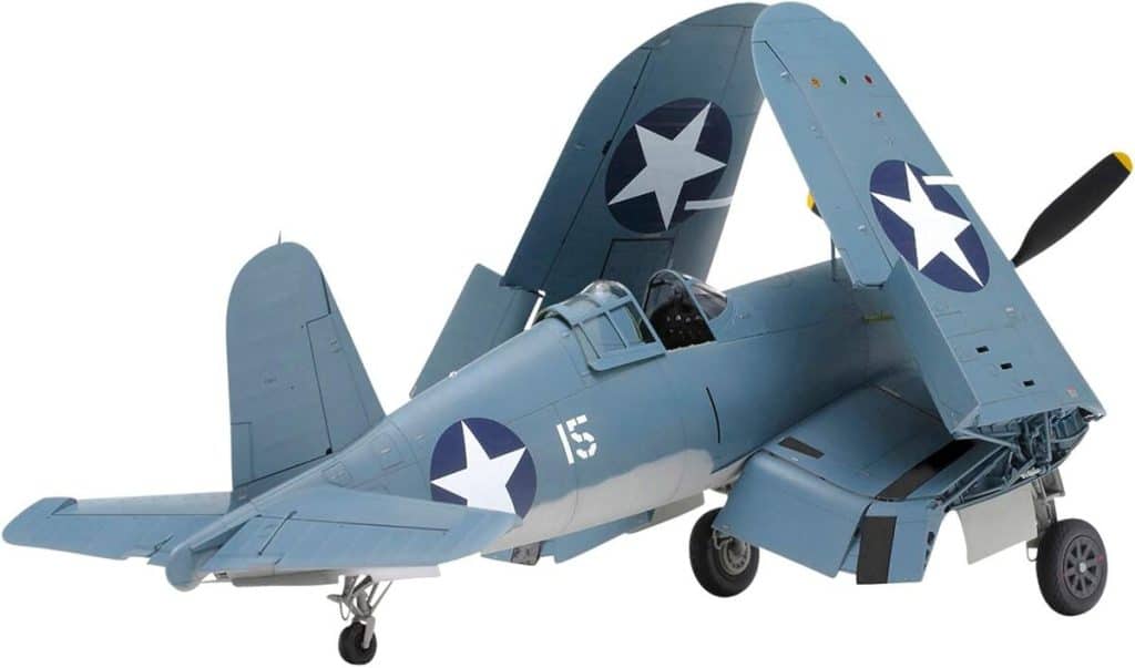 Test du kit de modélisme Tamiya-F4U-1 Corsair Birdcage 60324 multicolore