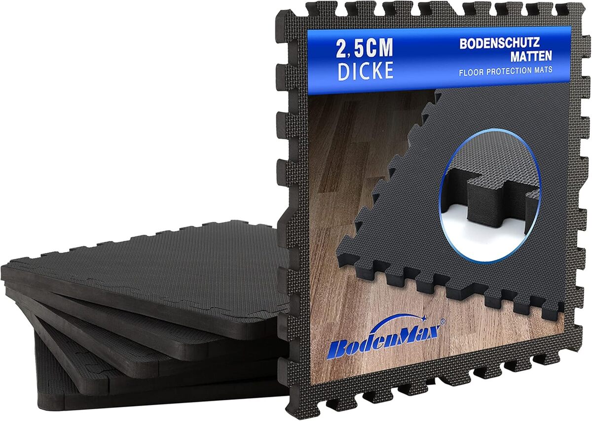 Test tapis BodenMax : protection antidérapante et épaisseur 2, 5 cm