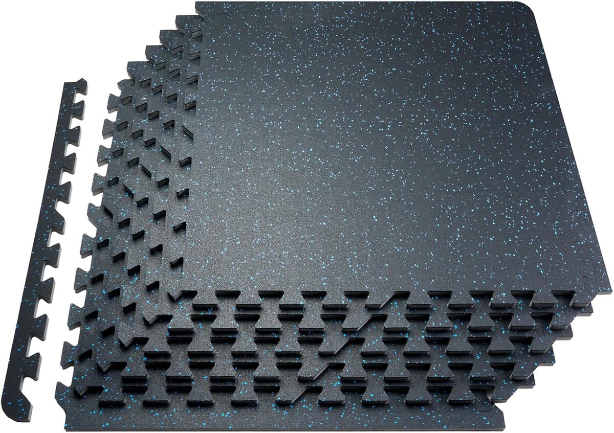 Test : vevor tapis puzzle emboîtable 14 mm pour salle de sport