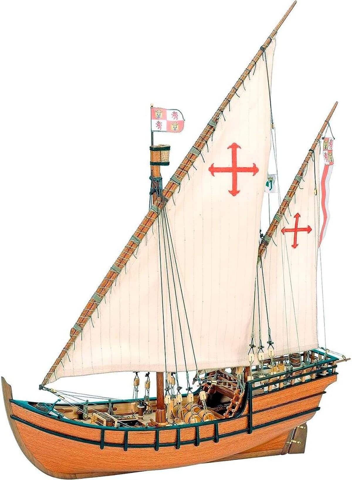 Test de la maquette caravelle La Niña par Artesanía Latina