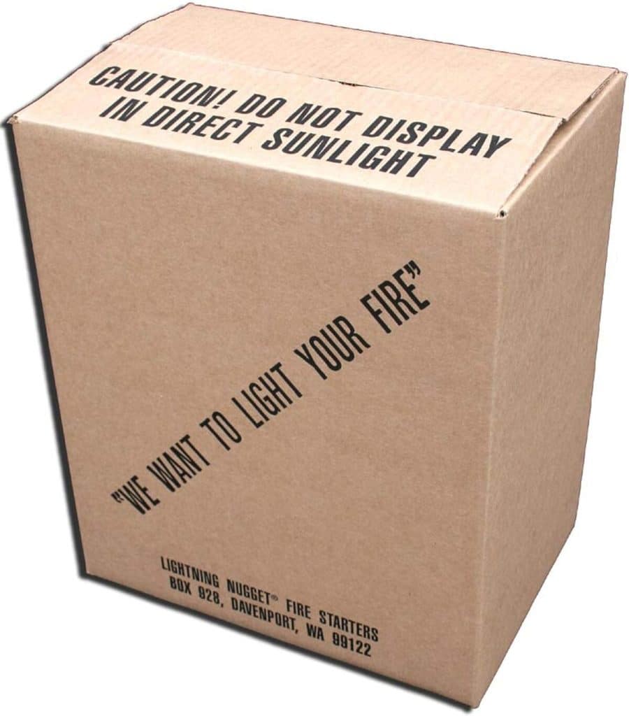 Test des allume-feux Lightning Nuggets boîte économique
