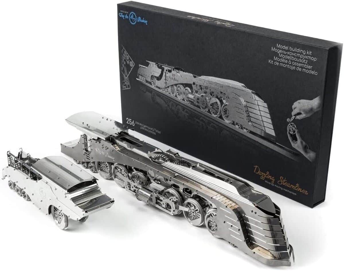 Test du kit à construire Time For Machine Dazzling Steamliner T4M38017 en acier