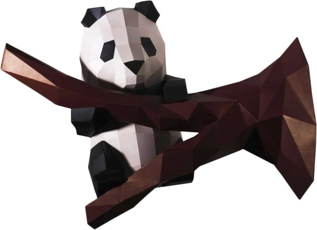Test du kit de puzzle 3D panda PaperCraft World