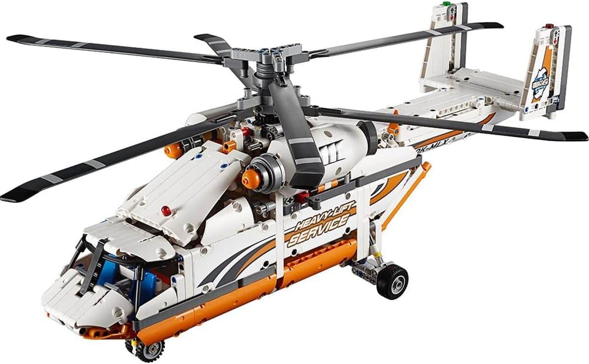 Test du LEGO Technic hélicoptère 42052