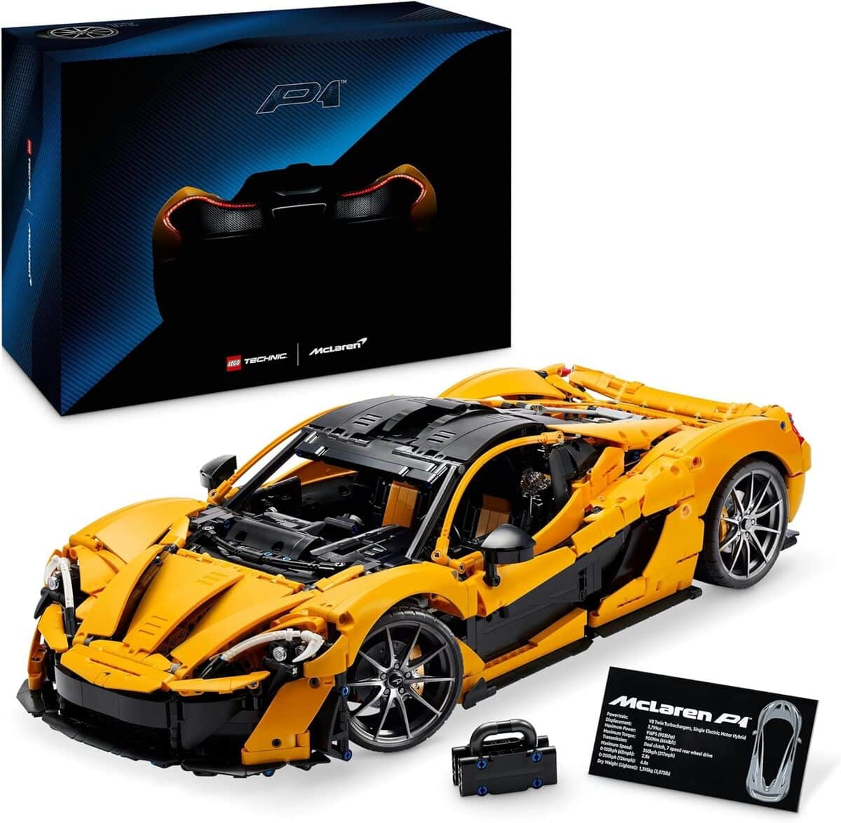 Test du LEGO Technic McLaren P1 42172 : maquette hypercar adultes