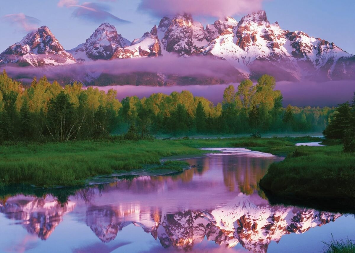 Test du puzzle Ravensburger 15698 : 1000 pièces du parc national Grand Teton