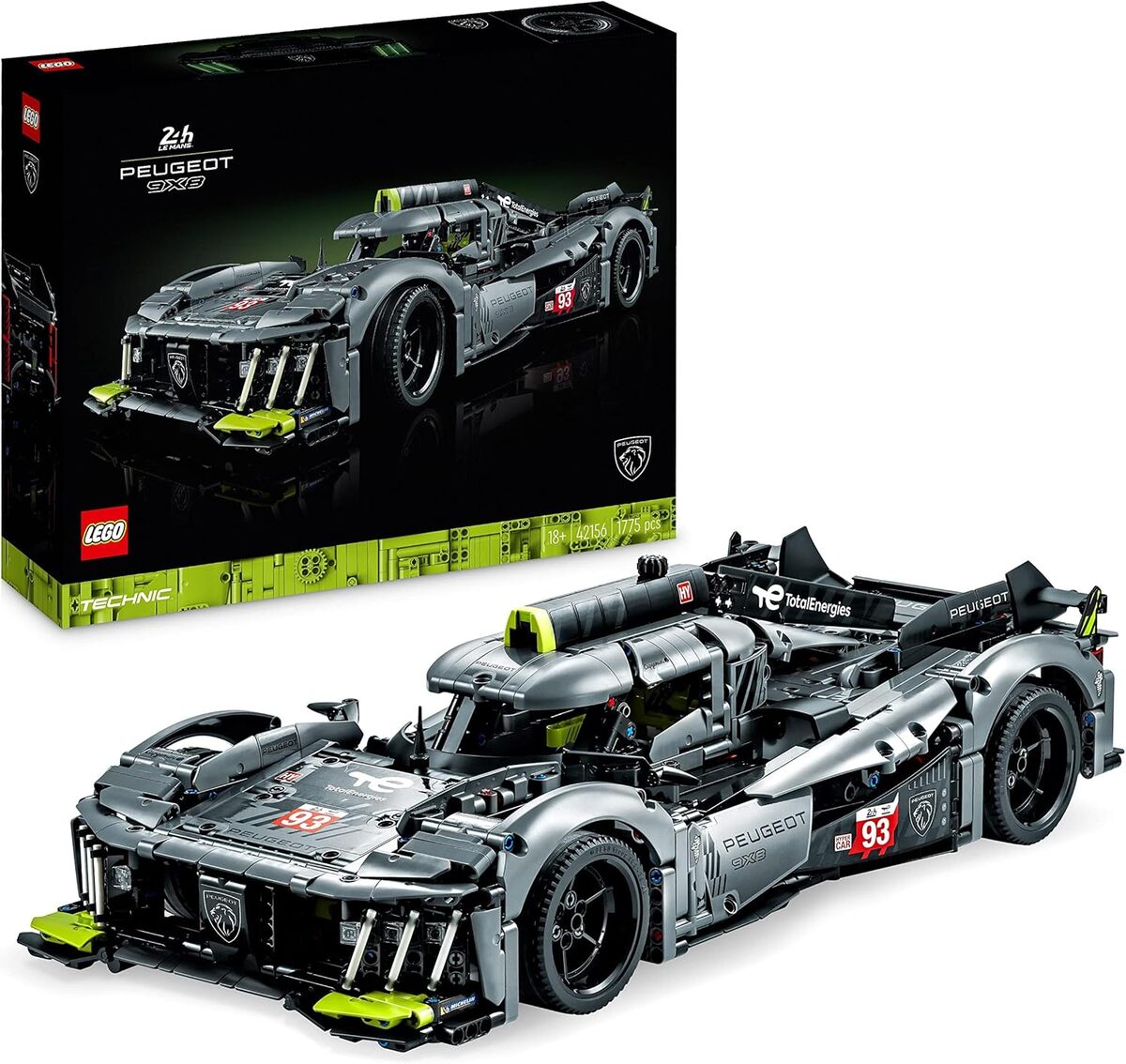 Test : lEGO 42156 technic Peugeot 9X8 hypercar