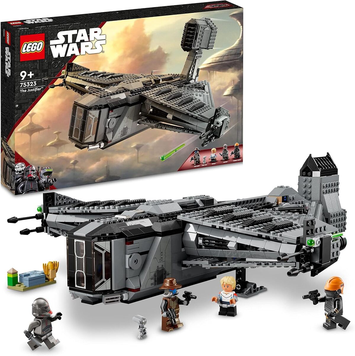 Test : lego 75323 star wars le justifier, vaisseau spatial the bad batch