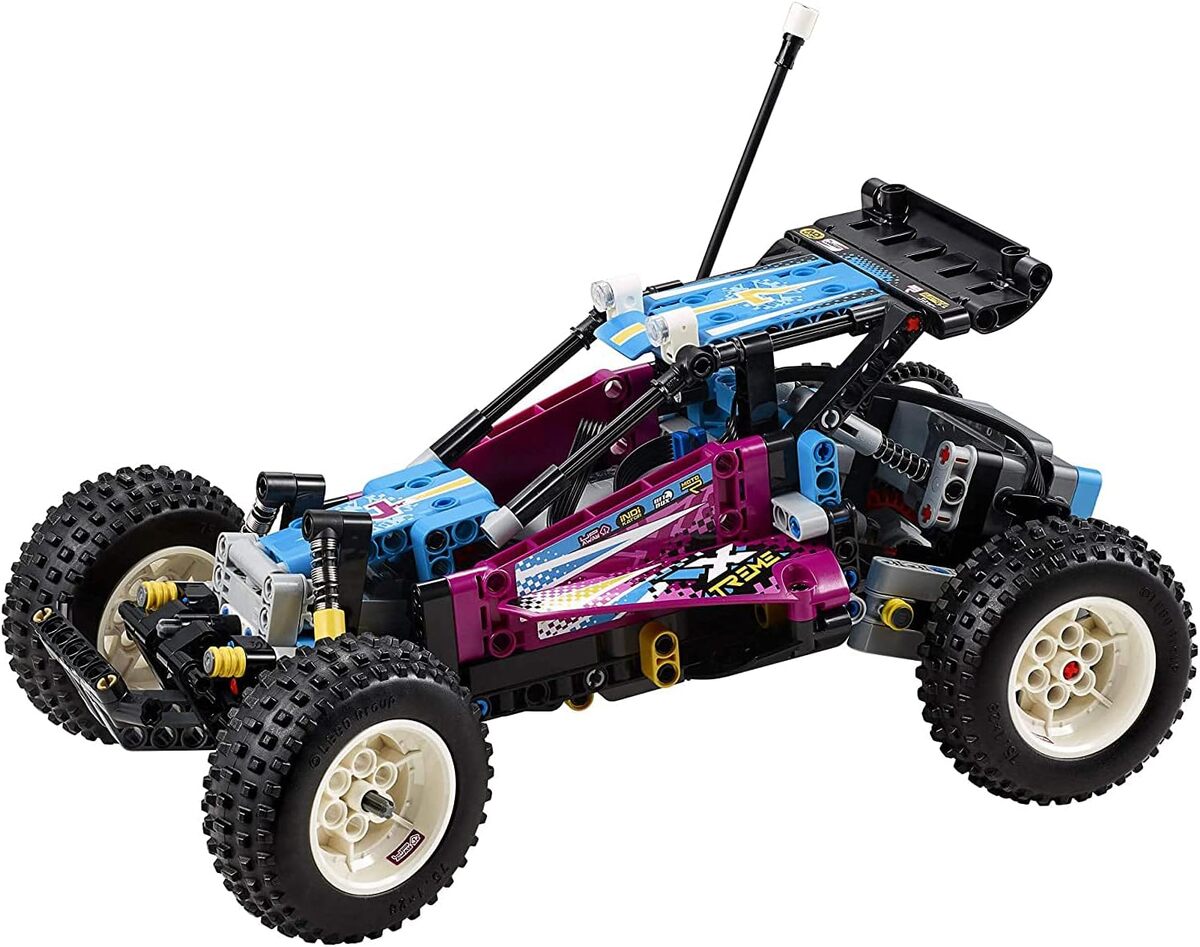 Test : lego Technic 42124 buggy tout-terrain à suspensions et télécommande