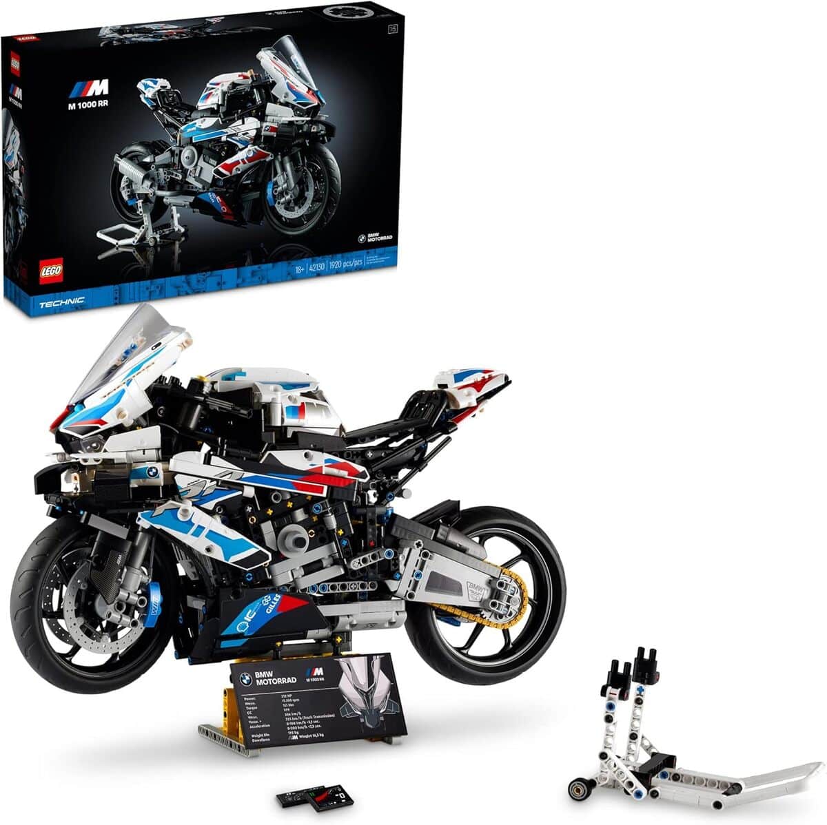 Test : lego technic BMW M 1000 RR 42130, moto à construire pour les passionnés
