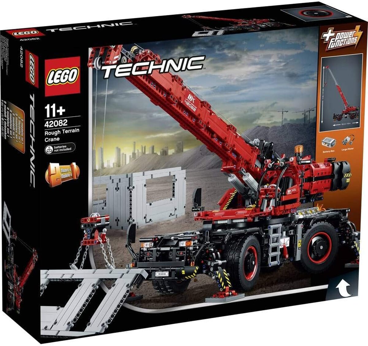 Test LEGO Technic : la grue tout terrain 42082 en détail