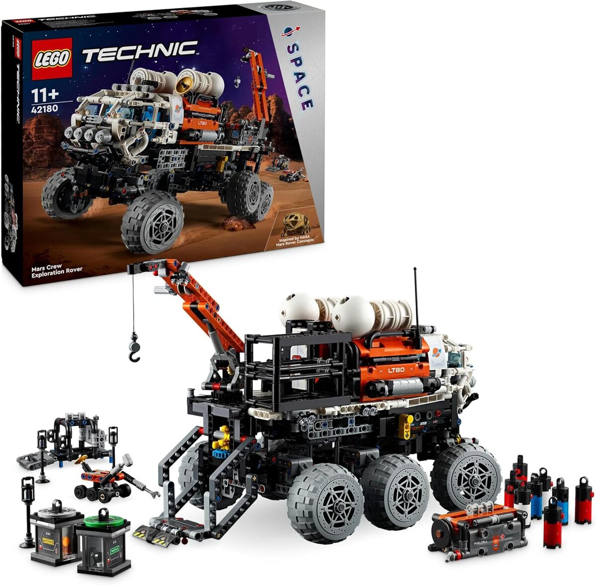 Test : lEGO Technic Rover d'exploration 42180