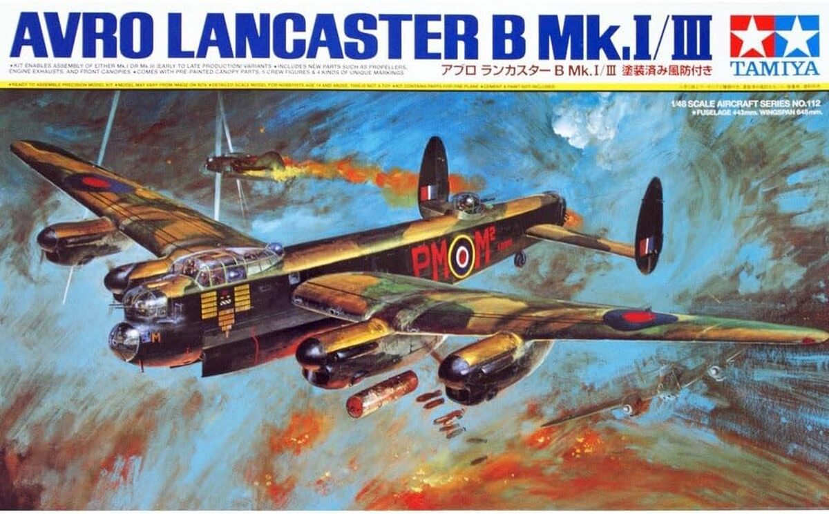 Test : maquette Tamiya Avro Lancaster B MK.i/III