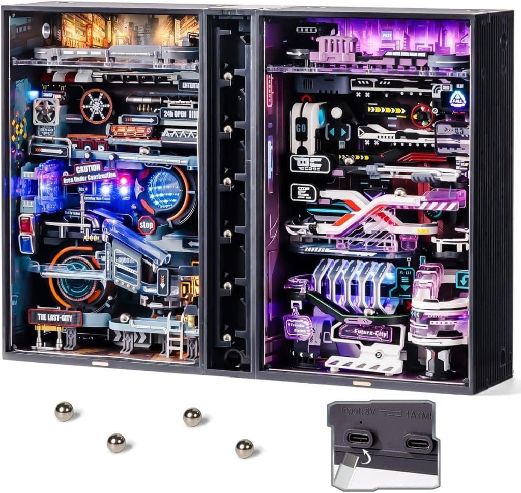 Test ROBOTIME MRX01 : maquette 3D à construire lumineuse